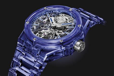 hublot blue sapphire.